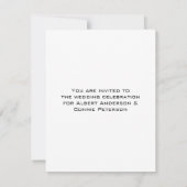 Monarch Butterfly in Search of Pollen Kaart (Achterkant)