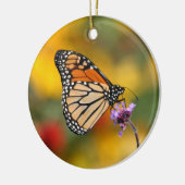Monarch Butterfly in Search of Pollen Keramisch Ornament (Links)