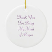 Monarch Butterfly in Search of Pollen Keramisch Ornament (Achterkant)