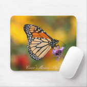 Monarch Butterfly in Search of Pollen Muismat (Met muis)