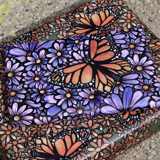 Monarch Butterfly Inpakpapier Vel