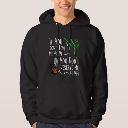 Monarch Butterfly Insect Collector Entomologist 3 Hoodie (Voorkant)