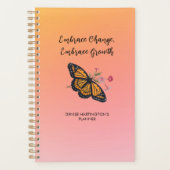  Monarch Butterfly Inspirerend Persoonlijk Planner (Voorkant)
