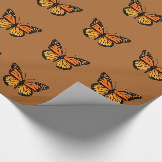 Monarch Butterfly Joy Cadeaupapier (Hoek)