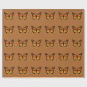 Monarch Butterfly Joy Cadeaupapier (Vlak)