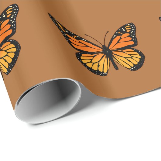 Monarch Butterfly Joy Cadeaupapier (Rol Hoek)
