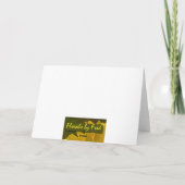 Monarch Butterfly Kaart (Achterkant)