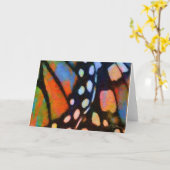 Monarch Butterfly Kaart (Gele Bloem)