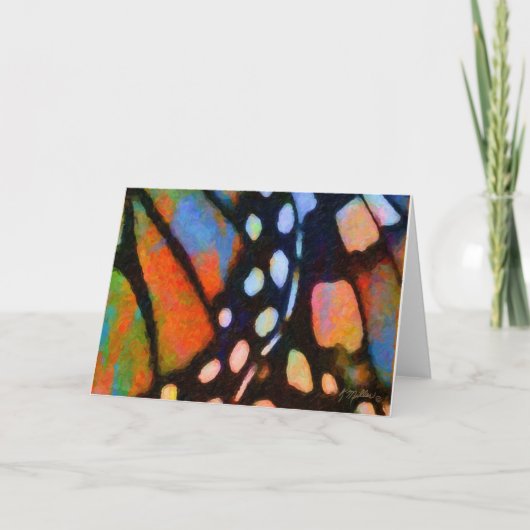 Monarch Butterfly Kaart (Voorkant)