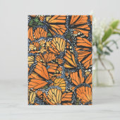 Monarch Butterfly-kaart Feestdagenkaart (Staand voorkant)
