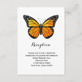 Monarch Butterfly-kaart Informatiekaartje (Voorkant)