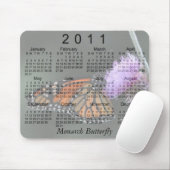 Monarch Butterfly-kalender 2011 Muismat (Met muis)