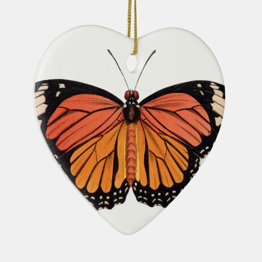 Monarch Butterfly Keramisch Ornament (Rechts)