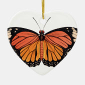 Monarch Butterfly Keramisch Ornament (Voorkant)