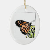Monarch Butterfly Keramisch Ornament (Rechts)