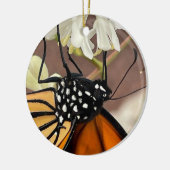 Monarch Butterfly Keramisch Ornament (Links)