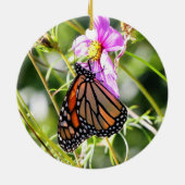Monarch Butterfly Keramisch Ornament (Achterkant)