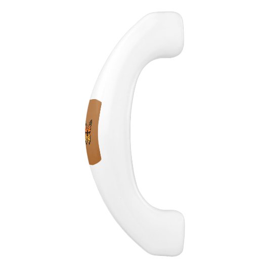 Monarch Butterfly Keramische Kastgreep (Zijkant)