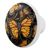 Monarch Butterfly Keramische Knop (Rechts)