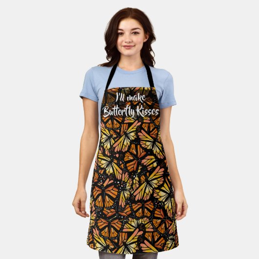 Monarch Butterfly Kisses Schort (Gedragen)