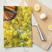 Monarch Butterfly Kitchen Towel Theedoek (Quarter Fold)