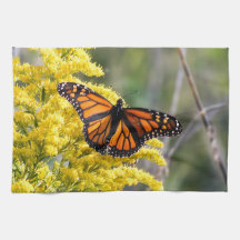 Monarch Butterfly Kitchen Towel