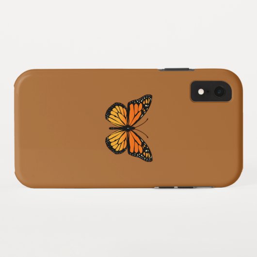Monarch Butterfly-kleuren Case-Mate iPhone Case (Achterkant (horizontaal))