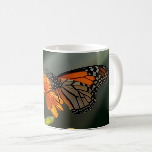 Monarch Butterfly Koffiemok (Voorkant rechts)