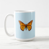Monarch Butterfly Koffiemok (Links)