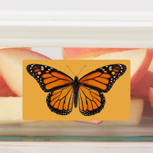 Monarch Butterfly Labels (Aangebracht)