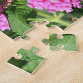 Monarch Butterfly, Lantana Flowers.Puzzle Legpuzzel (Zijkant)