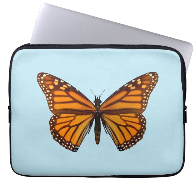 Monarch Butterfly Laptop Sleeve (Voorkant)