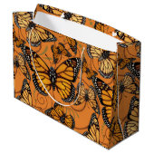 Monarch Butterfly Large Cadeautasje (Achterkant Gekanteld)