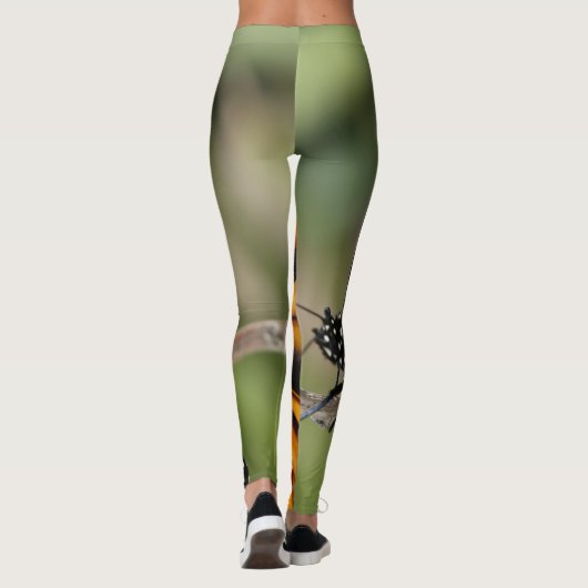Monarch Butterfly-Leggings-wikkel uzelf in Wings Leggings (Achterkant)