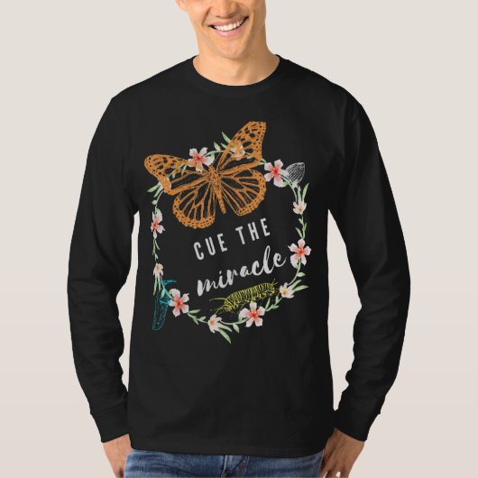 Monarch Butterfly Life Cycle  ontwerp T-shirt (Voorkant)