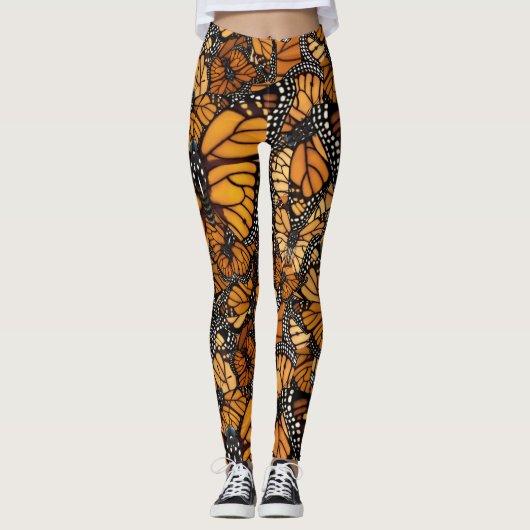 Monarch Butterfly Madness Leggings (Voorkant)