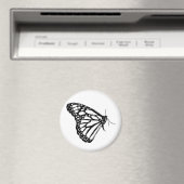 Monarch Butterfly Magneet (Insitu (Vaatwasser))