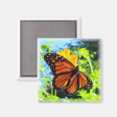 Monarch Butterfly Magnet (Voorkant / Achterkant)