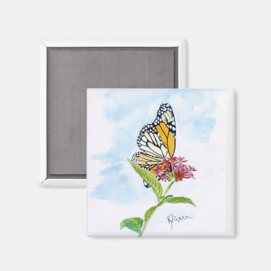 Monarch Butterfly Magnet (Voorkant / Achterkant)