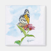 Monarch Butterfly Magnet (Voorkant)