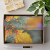 Monarch Butterfly Marigold Foto Tissuepapier (Geschenk)