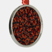 Monarch Butterfly Metalen Ornament (Rechts)