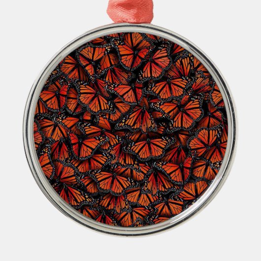 Monarch Butterfly Metalen Ornament (Voorkant)