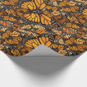 Monarch Butterfly-migratie Cadeaupapier (Hoek)