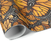 Monarch Butterfly-migratie Cadeaupapier (Rol Hoek)