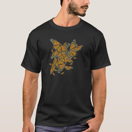 Monarch Butterfly-migratie T-shirt (Voorkant)