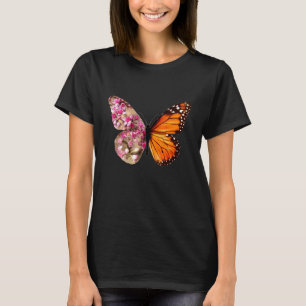 Monarch Butterfly Milkweed Plant Botanische tuin T-shirt