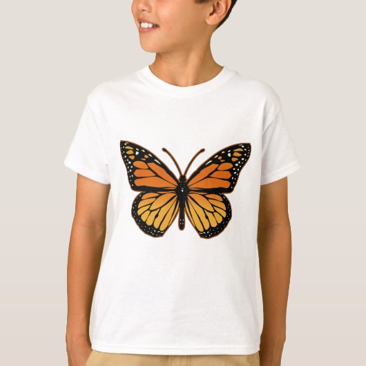 Monarch Butterfly Mode T-shirt (Voorkant)