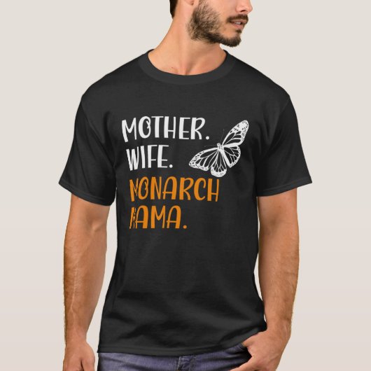 Monarch Butterfly Monarch Mama Insect Collector En T-shirt (Voorkant)