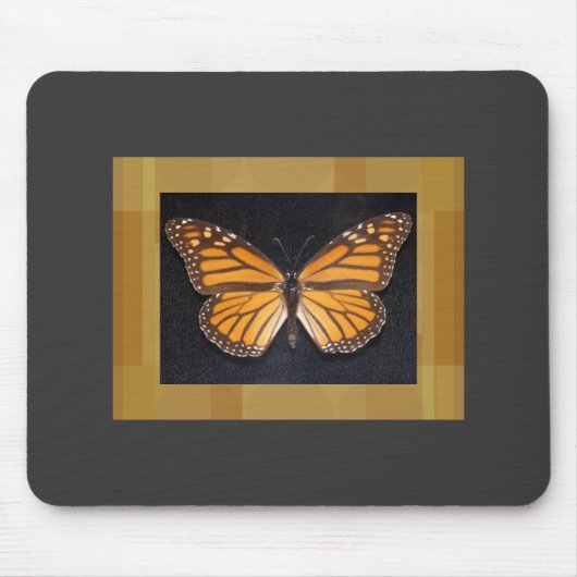 Monarch Butterfly Mousepad Muismat (Voorkant)